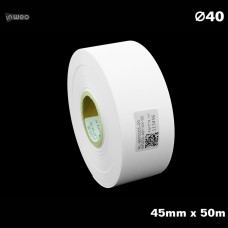 Nylon - cinta de bies blanca PREMIUM 45 mm x 50 m
