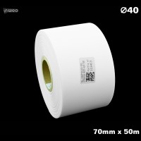 Nylon - cinta de planchado blanca PREMIUM 70 mm x 50 m Nylon - cinta de planchado blanca PREMIUM 70 mm x 50 m