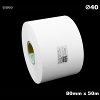 Nylon - cinta de soporte blanca PREMIUM 80 mm x 50 m Nylon - cinta de soporte blanca PREMIUM 80 mm x 50 m