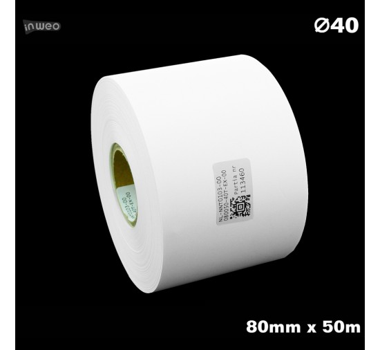 Nylon - cinta de soporte blanca PREMIUM 80 mm x 50 m Nylon - cinta de soporte blanca PREMIUM 80 mm x 50 m