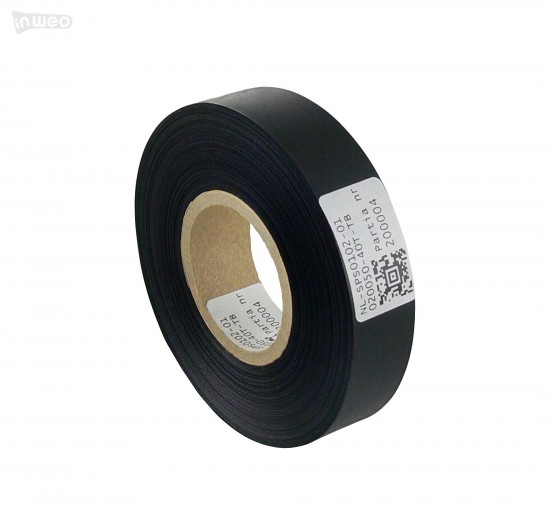 Cinta de satén negra Premium 20 mm x 50 m