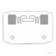 Etiqueta RFID de alta temperatura, 85 x 55 x 0,5, EPC C1 G2, Higgs 3.