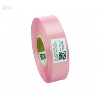 Cinta de satén rosa premium 25 mm x 50 m