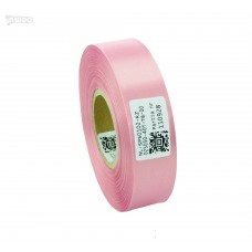 Cinta de satén rosa premium 25 mm x 50 m