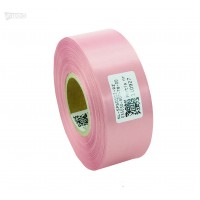 Cinta de satén rosa premium 35 mm x 50 m