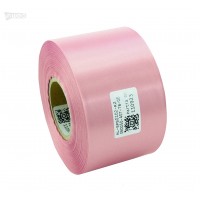 Cinta de satén rosa premium 60 mm x 50 m
