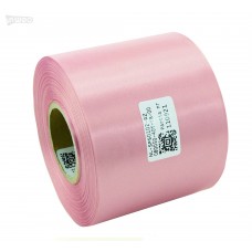 Cinta de satén rosa premium 80 mm x 50 m Cinta de satén rosa premium 80 mm x 50 m