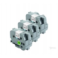 Brother P-touch TZ Paquete de 3 cintas laminadas - 36mm/8m blanco con impresión negra TZ261 Brother P-touch TZ Paquete de 3 cintas laminadas - 36mm/8m blanco con impresión negra TZ261