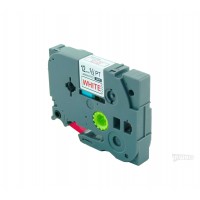 Cinta laminada Brother P-touch TZ - 12mm/8m blanco con impresión roja TZ2-232 Cinta laminada Brother P-touch TZ - 12mm/8m blanco con impresión roja TZ2-232