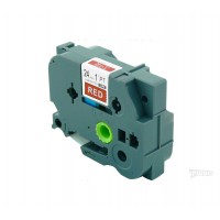 Hermano P-touch TZ cinta laminada de 24 mm/8 m, impresión en rojo y blanco TZ455. Hermano P-touch TZ cinta laminada de 24 mm/8 m, impresión en rojo y blanco TZ455.