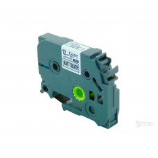 Brother P-touch TZ cinta laminada - 12mm/8m plata mate impresión negra TZ2-M931