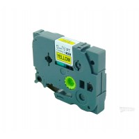 Hermano P-touch TZ cinta laminada - 12mm/8m amarillo flexible impresión negra TZ2-FX631. Hermano P-touch TZ cinta laminada - 12mm/8m amarillo flexible impresión negra TZ2-FX631.