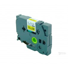 Hermano P-touch TZ cinta laminada - 12mm/8m amarillo flexible impresión negra TZ2-FX631.