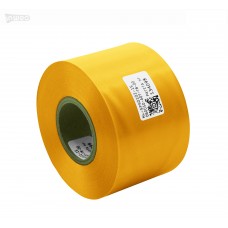 Cinta de satén amarilla premium 60 mm x 50 m